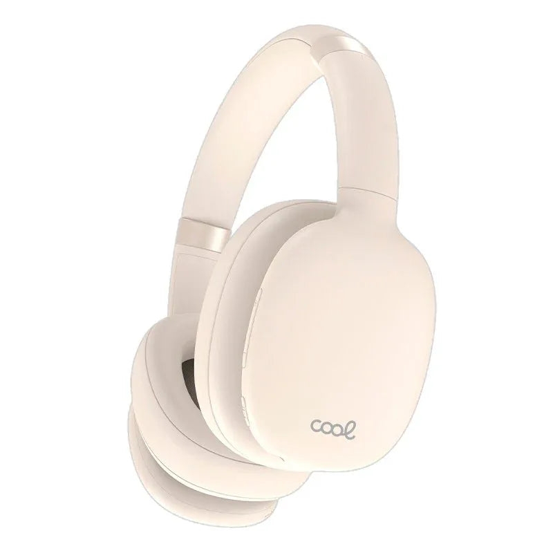 Auriculares Stereo Bluetooth Cascos COOL Roller Beige - PixelPlaza