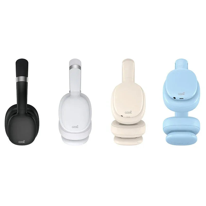 Auriculares Stereo Bluetooth Cascos COOL Roller Beige - PixelPlaza