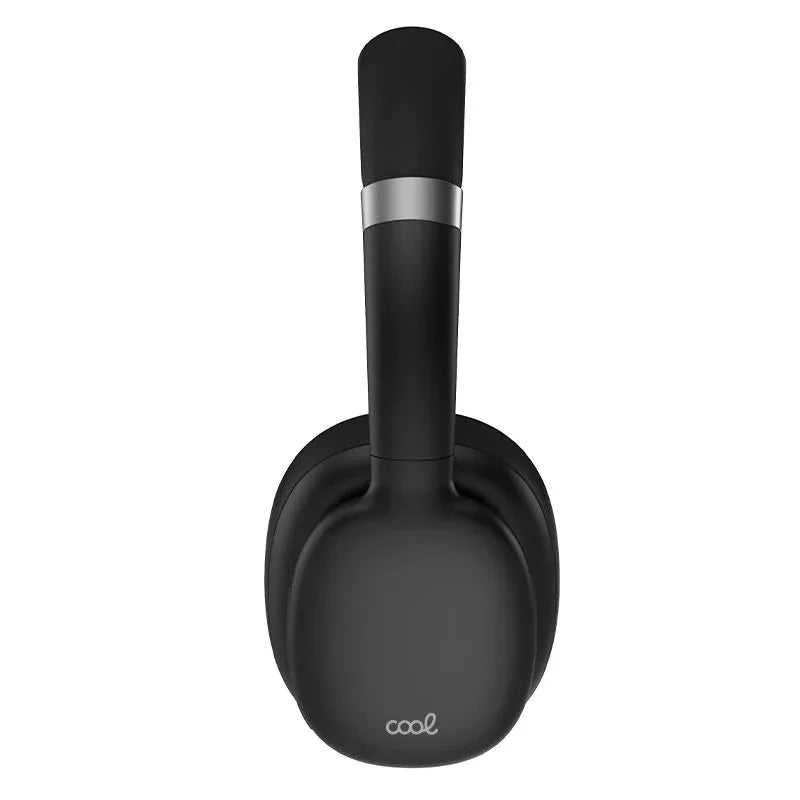 Auriculares Stereo Bluetooth Cascos COOL Roller Negro - PixelPlaza