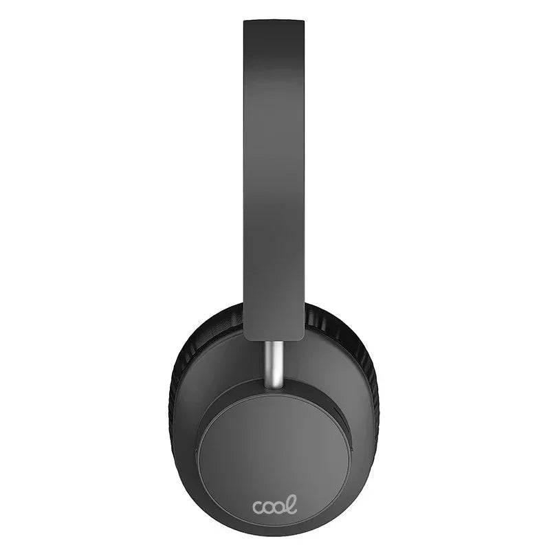 Auriculares Stereo Bluetooth Cascos COOL Smarty Negro - PixelPlaza