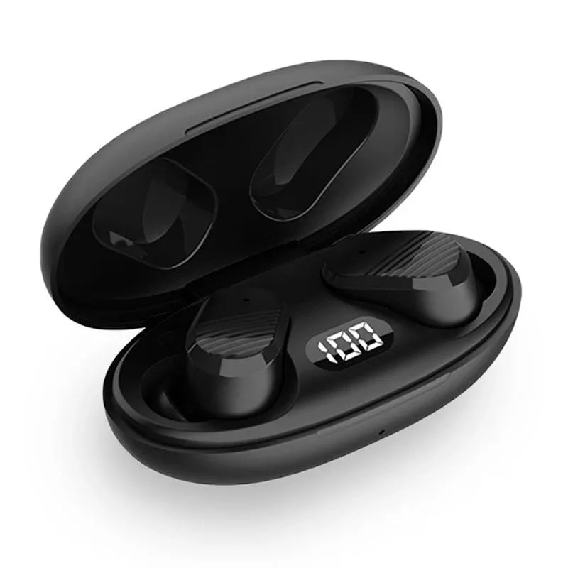 Auriculares Stereo Bluetooth Dual Pod Earbuds COOL Feel Negro - PixelPlaza