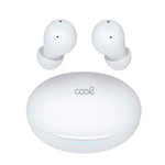 Auriculares Stereo Bluetooth Earbuds ANC COOL Pocket Blanco - PixelPlaza