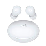 Auriculares Stereo Bluetooth Earbuds ANC COOL Pocket Blanco - PixelPlaza