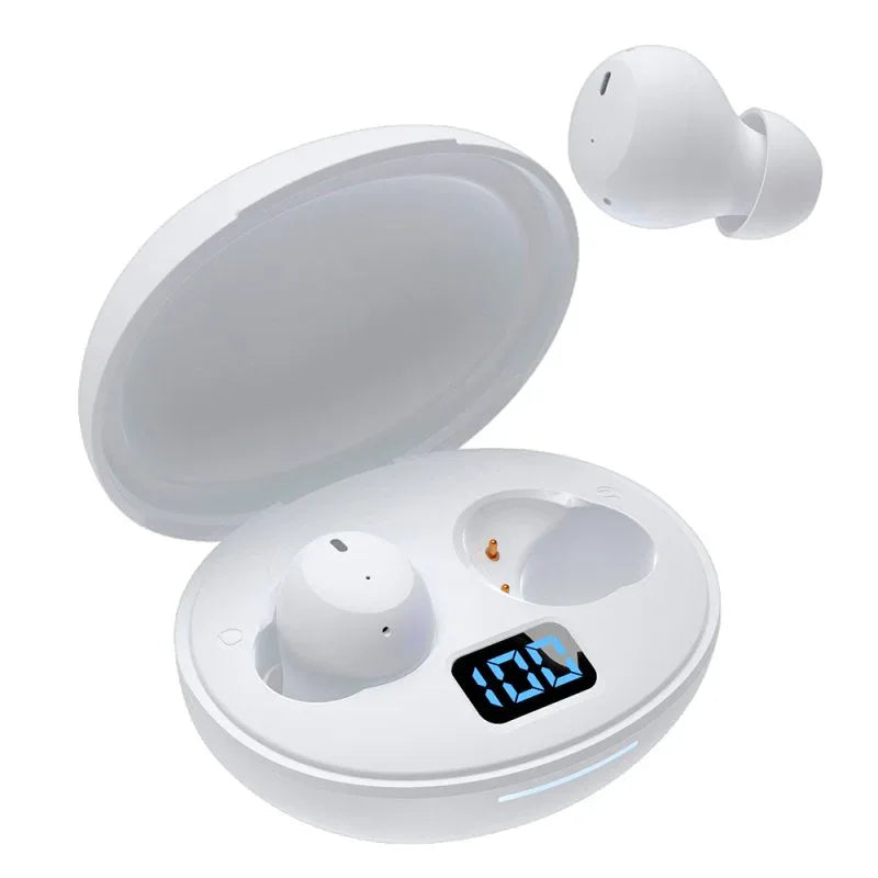 Auriculares Stereo Bluetooth Earbuds ANC COOL Pocket Blanco - PixelPlaza