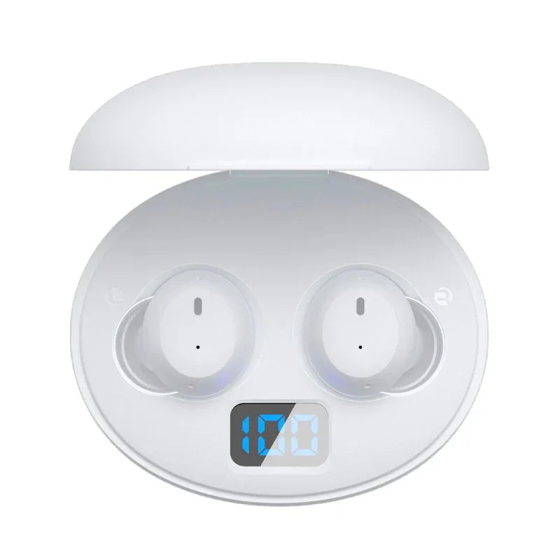 Auriculares Stereo Bluetooth Earbuds ANC COOL Pocket Blanco - PixelPlaza