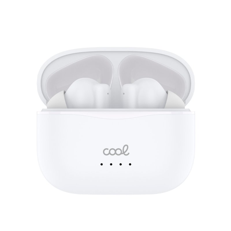 Auriculares Stereo Bluetooth Earbuds COOL Bound Blanco