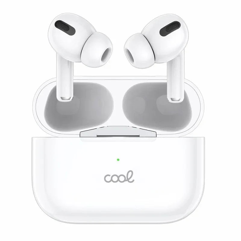 Auriculares Stereo Bluetooth Earbuds COOL Chester Blanco - PixelPlaza