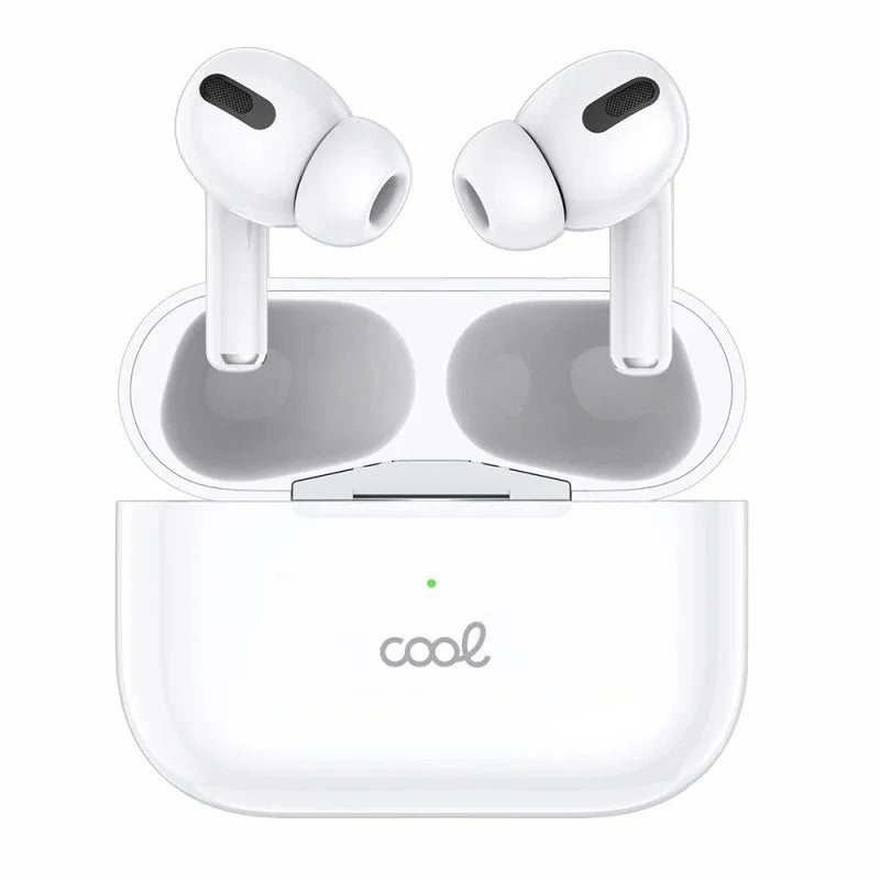 Auriculares Stereo Bluetooth Earbuds COOL Chester Blanco - PixelPlaza