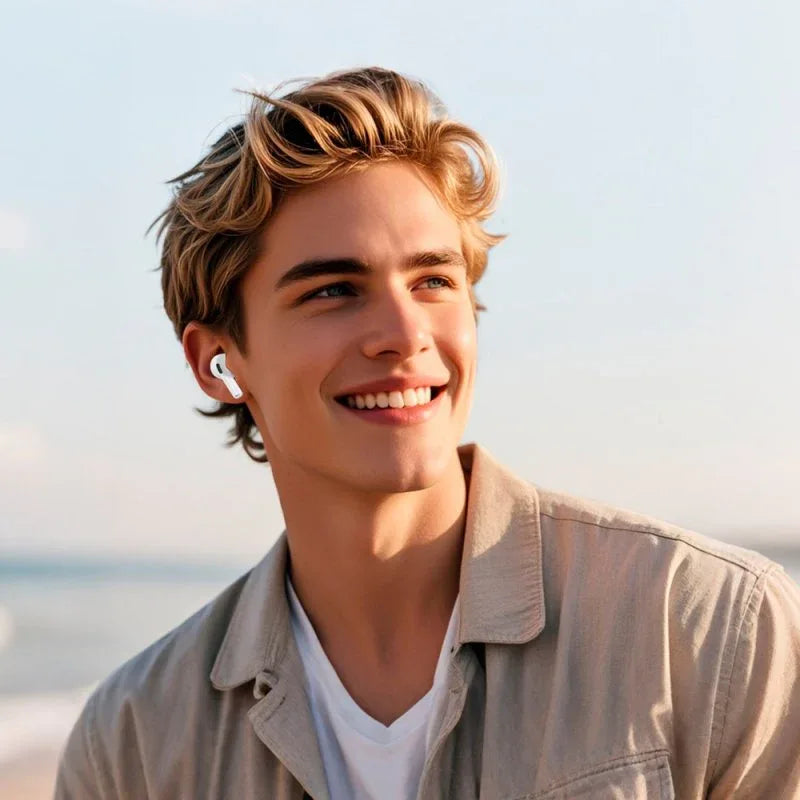 Auriculares Stereo Bluetooth Earbuds COOL Chester Blanco - PixelPlaza