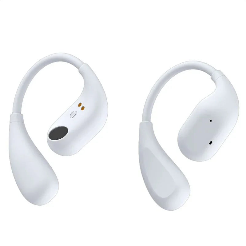 Auriculares Stereo Bluetooth Earbuds COOL Moon (Oído Libre) Blanco - PixelPlaza