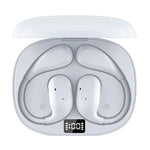 Auriculares Stereo Bluetooth Earbuds COOL Moon (Oído Libre) Blanco - PixelPlaza