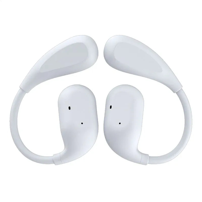 Auriculares Stereo Bluetooth Earbuds COOL Moon (Oído Libre) Blanco - PixelPlaza
