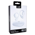 Auriculares Stereo Bluetooth Earbuds COOL Moon (Oído Libre) Blanco - PixelPlaza
