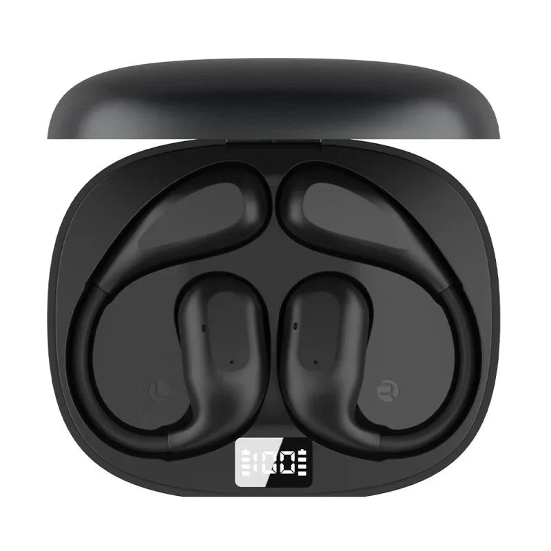 Auriculares Stereo Bluetooth Earbuds COOL Moon (Oído Libre) Negro - PixelPlaza