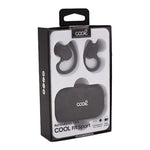 Auriculares Stereo Bluetooth Earbuds Inalámbricos COOL Fit Sport Negro - PixelPlaza