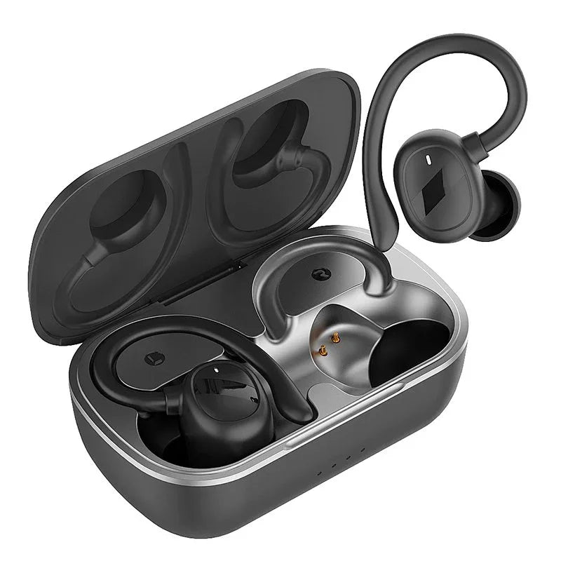 Auriculares Stereo Bluetooth Earbuds Inalámbricos COOL Fit Sport Negro - PixelPlaza