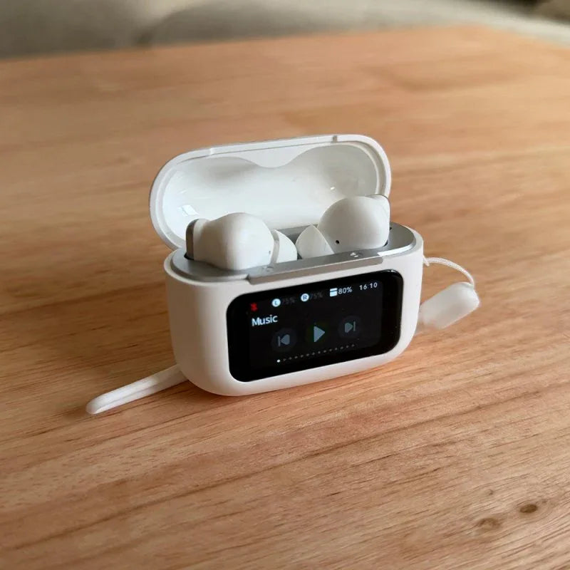 Auriculares Stereo Bluetooth Earbuds TWS COOL Iria AI (ANC, Traducción, IA) Blanco - PixelPlaza