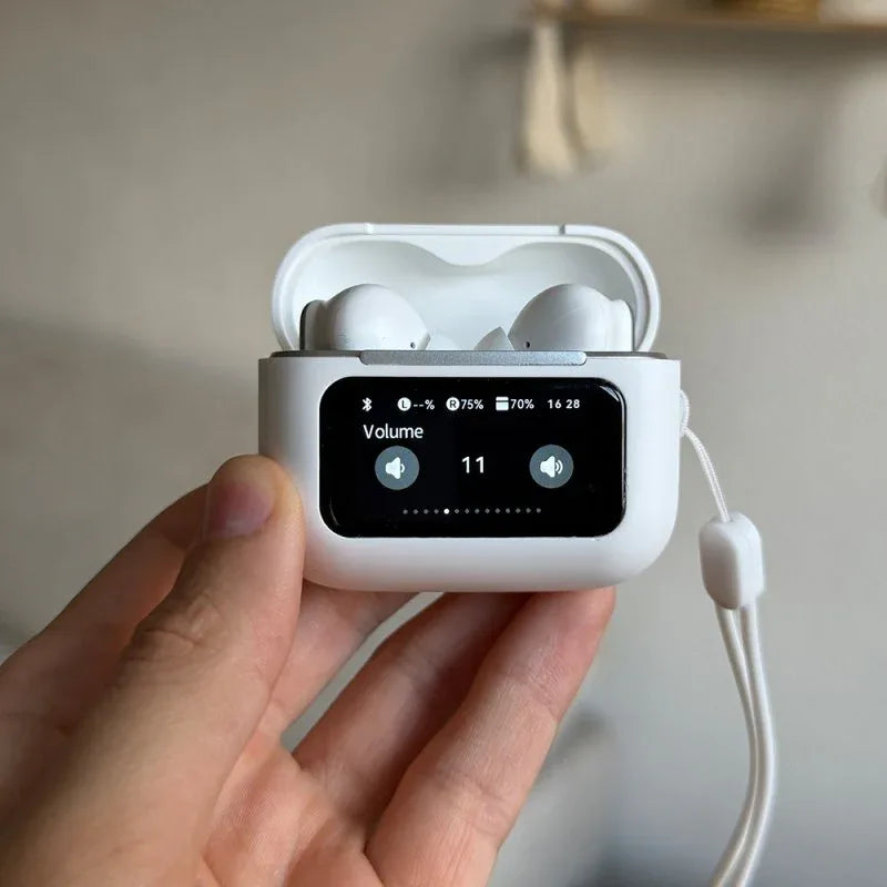 Auriculares Stereo Bluetooth Earbuds TWS COOL Iria AI (ANC, Traducción, IA) Blanco - PixelPlaza