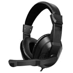 Auriculares Stereo Oficina COOL Dublin con micro Negro - PixelPlaza