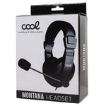 Auriculares Stereo Para PC COOL Montana con micro - PixelPlaza