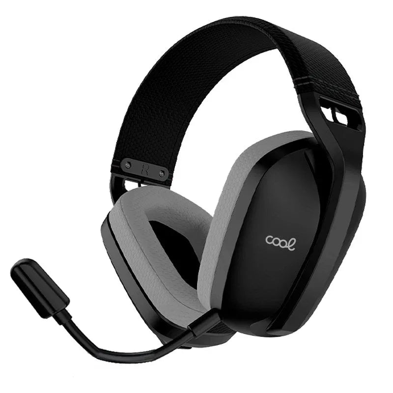 Auriculares Stereo PC / PS4 / PS5 Negro (3 en 1: Wireless / Bluetooth / Jack) COOL Newton - PixelPlaza