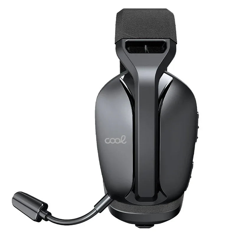 Auriculares Stereo PC / PS4 / PS5 Negro (3 en 1: Wireless / Bluetooth / Jack) COOL Newton - PixelPlaza