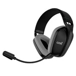 Auriculares Stereo PC / PS4 / PS5 Negro (3 en 1: Wireless / Bluetooth / Jack) COOL Newton - PixelPlaza