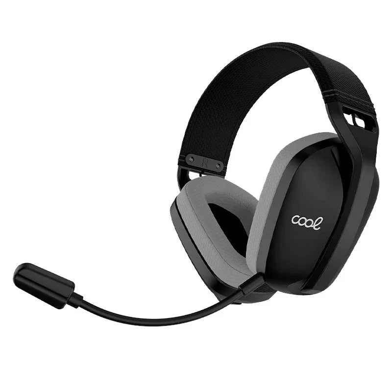 Auriculares Stereo PC / PS4 / PS5 Negro (3 en 1: Wireless / Bluetooth / Jack) COOL Newton - PixelPlaza
