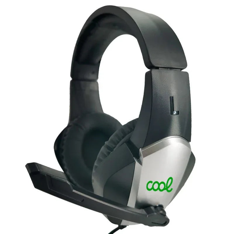 Auriculares Stereo PC / PS4 / PS5 / Xbox Gaming COOL Bremen Iluminación + Adapt. Audio - PixelPlaza