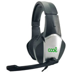 Auriculares Stereo PC / PS4 / PS5 / Xbox Gaming COOL Bremen Iluminación + Adapt. Audio - PixelPlaza