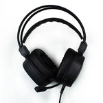 Auriculares Stereo PC / PS4 / PS5 / Xbox Gaming COOL Houston Iluminación + Adapt. Audio - PixelPlaza