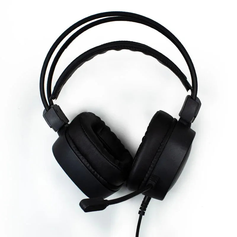 Auriculares Stereo PC / PS4 / PS5 / Xbox Gaming COOL Houston Iluminación + Adapt. Audio - PixelPlaza