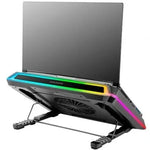 Soporte Refrigerante Mars Gaming MNBC-ULTRA para Portátiles hasta 18"/ Iluminación LED - PixelPlaza