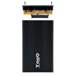 Caja Externa para Disco Duro de 2.5" TooQ TQE-2510B/ USB 2.0 - PixelPlaza