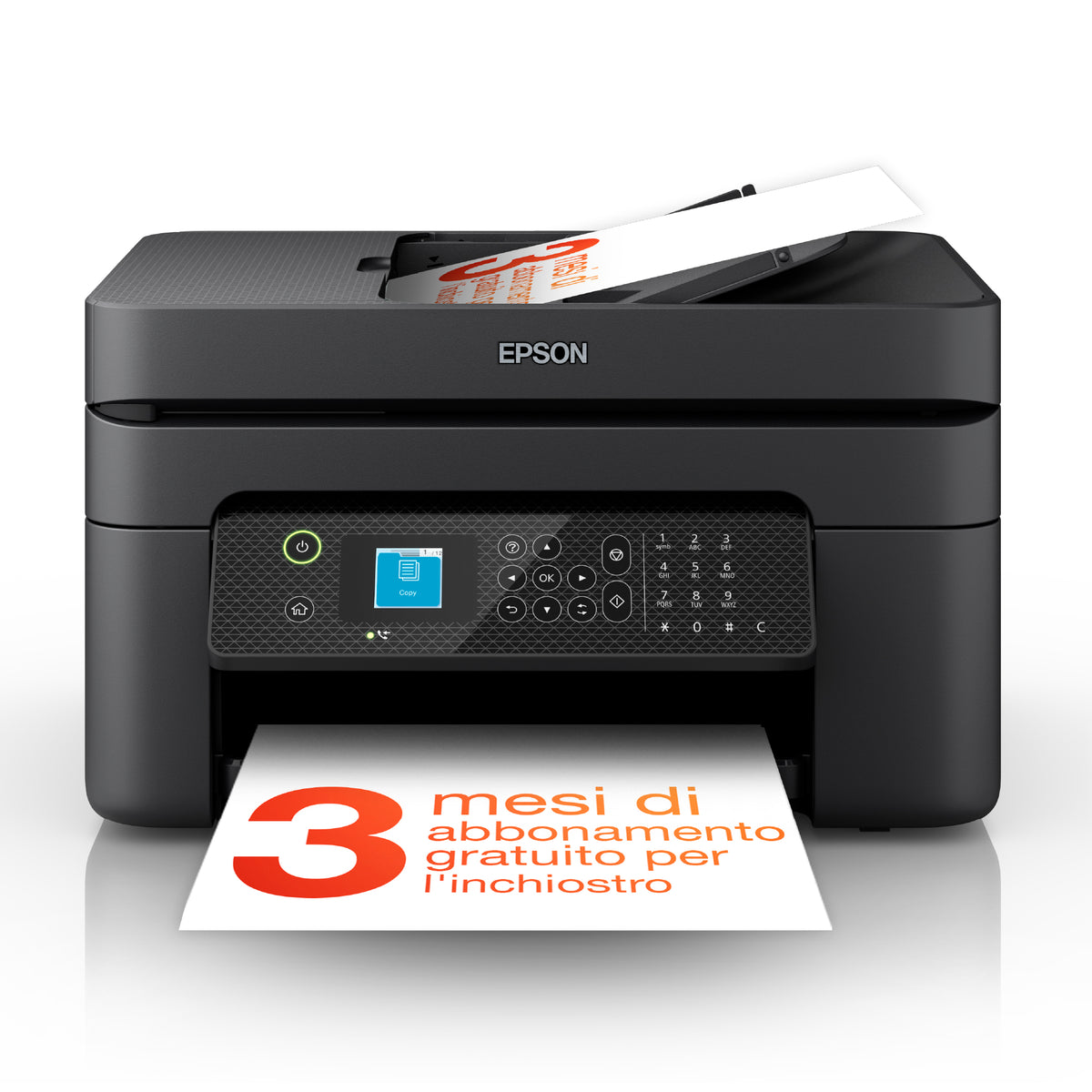 Multifunción inyección Epson workforce wf - 2930dwf color WiFi duplex fax