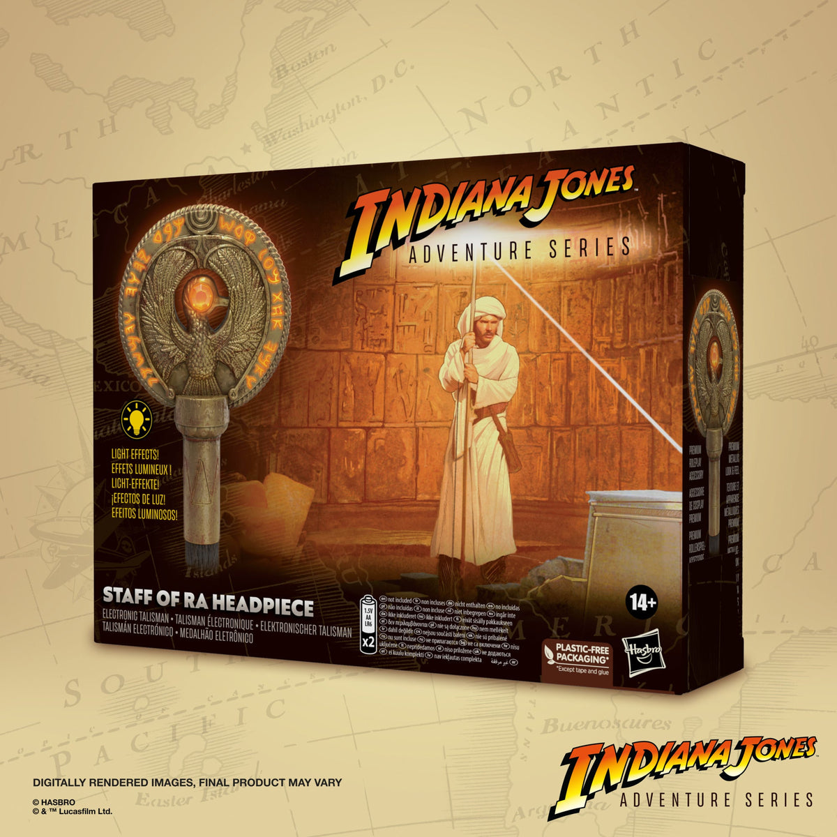 Replica Hasbro indiana jones artifacts staff of ra