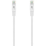 Cable de Red RJ45 AWG24 UTP Aisens A145-0593 Cat.6A/ LSZH/ 50cm/ Blanco - PixelPlaza