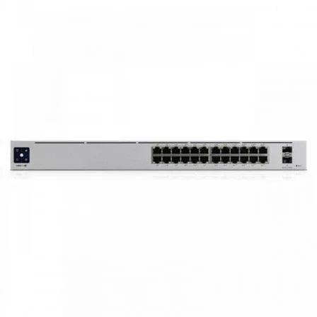 Switch Gestionable Ubiquiti USW-PRO-24-POE 24 Puertos/ RJ-45 Gigabit 10/100/1000 / SFP/ PoE - PixelPlaza