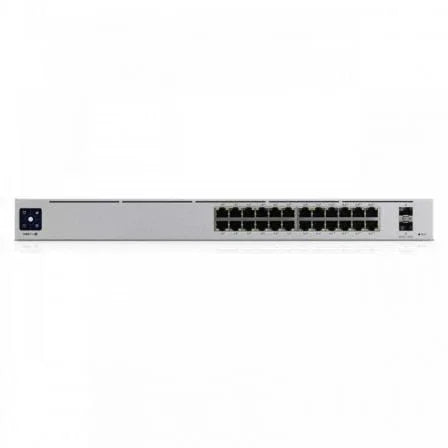 Switch Gestionable Ubiquiti USW-PRO-24-POE 24 Puertos/ RJ-45 Gigabit 10/100/1000 / SFP/ PoE - PixelPlaza