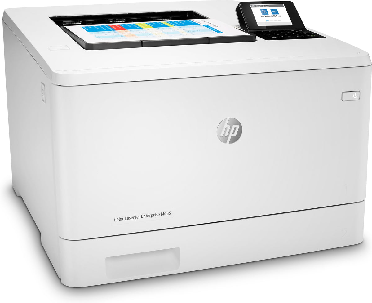 Impresora Hp laser color laserjet enterprise m455dn a4 · 27ppm · 1.25GB · USB · red · WiFi · duplex
