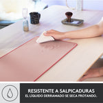 Alfombrilla Logitech desk mat - studio series rosa oscuro