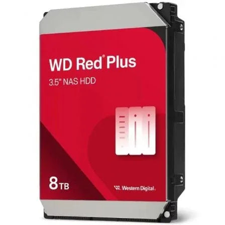Disco Duro Western Digital WD Red Plus NAS 8TB/ 3.5"/ SATA III/ 256MB - PixelPlaza