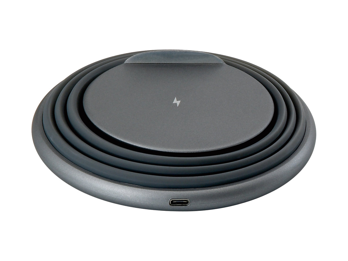 Cargador inalambrico Conceptronic gorgon02g qi 10w gris
