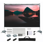Iggual Pantalla exterior portable 120 265x149 cm