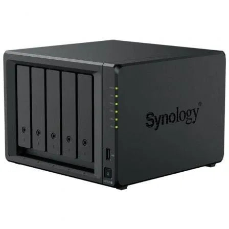 NAS Synology Diskstation DS1525+/ 5 Bahías 3.5"- 2.5"/ 32GB DDR4/ Formato Torre - PixelPlaza