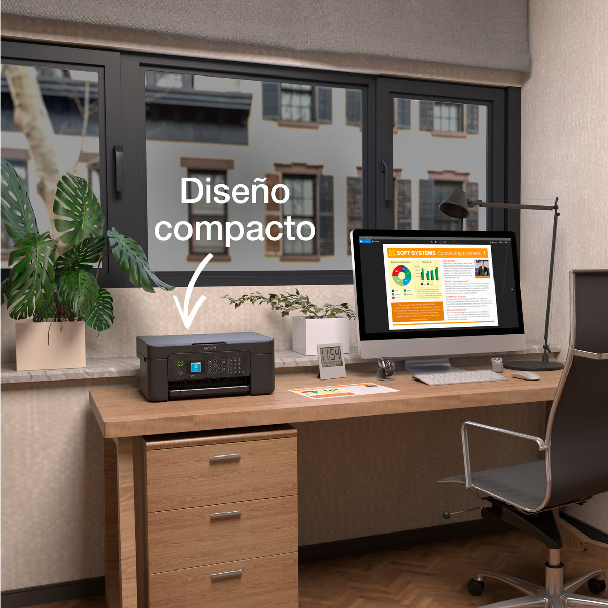 Multifunción inyección Epson workforce wf - 2910dwf color WiFi duplex fax