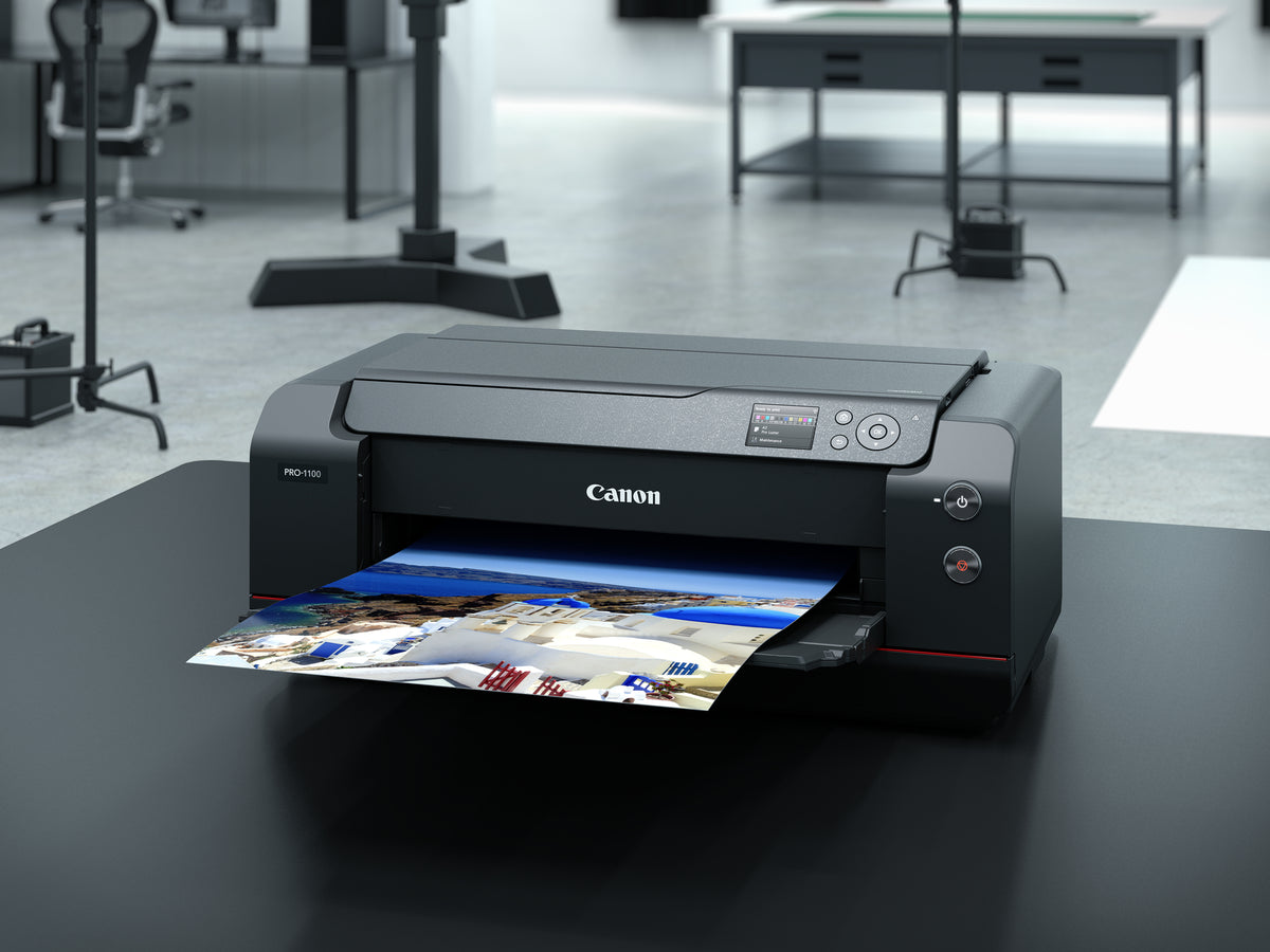 Impresora Canon pixma pro - 1100 inyeccion color profesional foto a2 · WiFi · red 12 tintas
