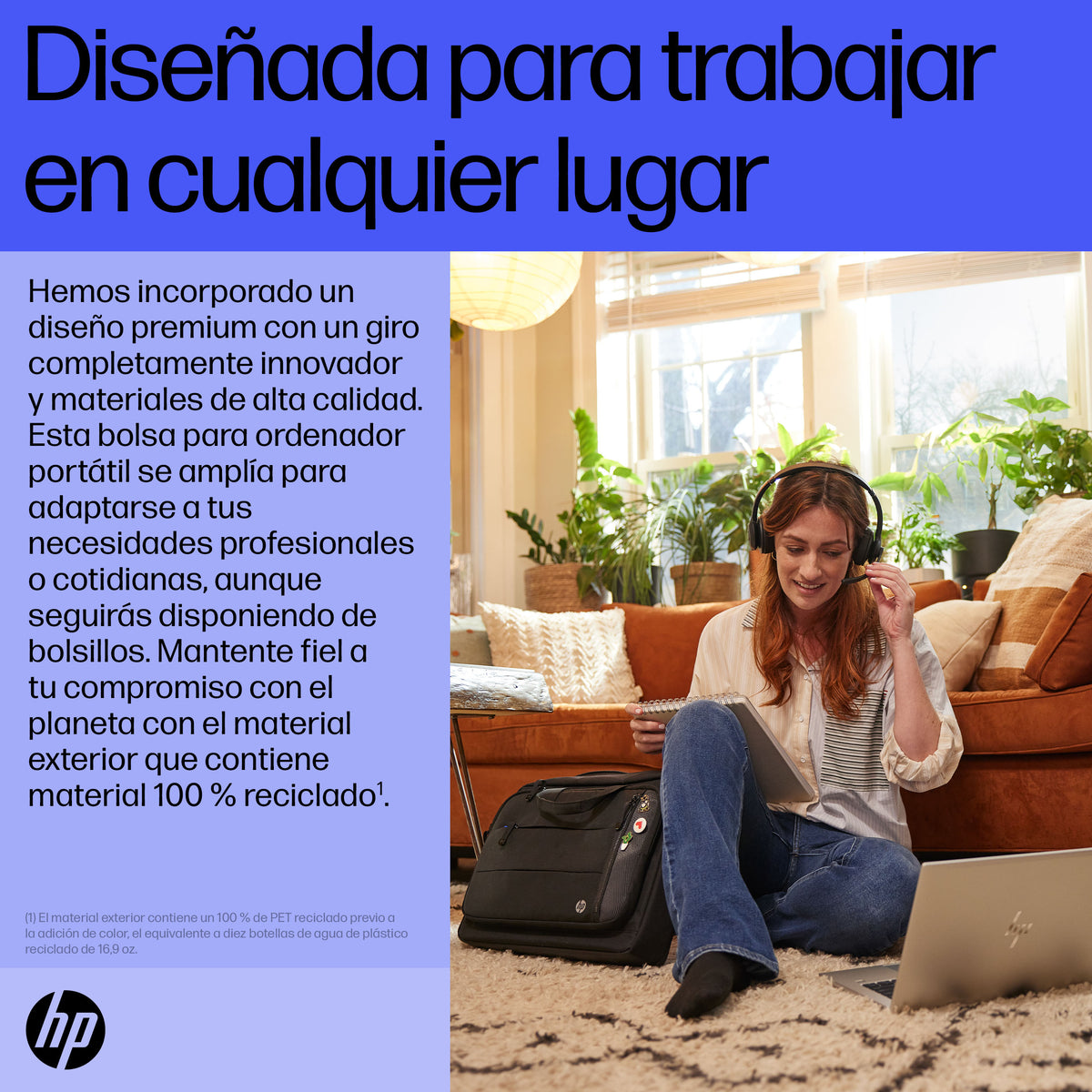 Bolsa hp renew executive 15.6 pulgadas