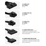 Fuente de alimentacion Coolbox powerline iii gaming ATX 850w