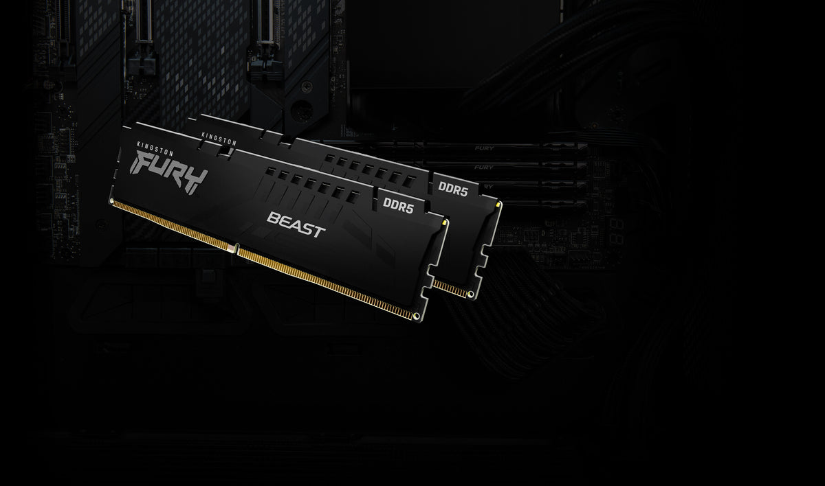 Memoria ram DDR5 16GB 2x8gb Kingston - 5600mhz - pc5 44800 - fury beast - cl 40 - 1.25v
